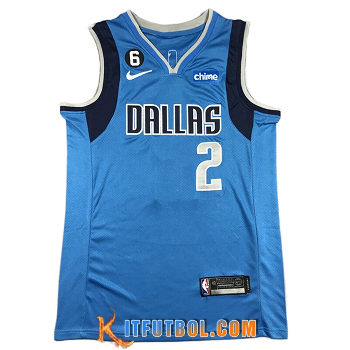 Camisetas Dallas Mavericks (IRVING #2) 2022/23 Azul