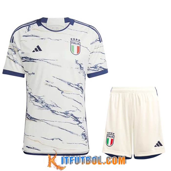 Camisetas De Futbol Italia Segunda + Cortos 2023/2024